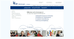 Desktop Screenshot of bz-beratungen.ch